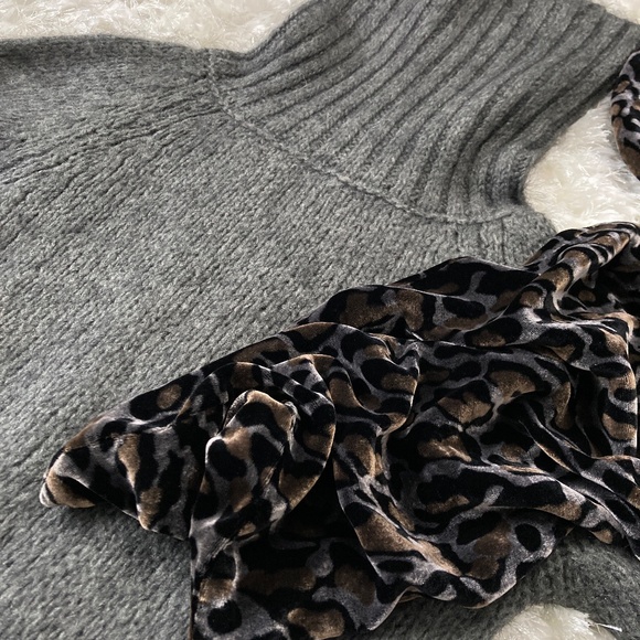 🆕 🐘 ZARA ANGORA BLEND LONG KNIT NWOT - Picture 4 of 4